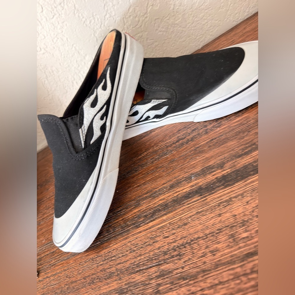 Vans Slip-on Mule Black White Asap Rocky Men's Fashion Skate mens 6.5 wmns 8.0